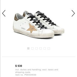 Golden Goose Super Star leather sneakers